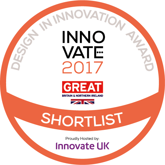 Innovate UK Design in Innovation shortlist