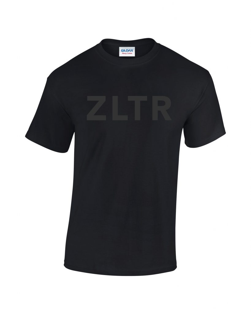 ZLTR Reflective PT Shirt - BLACK (front)